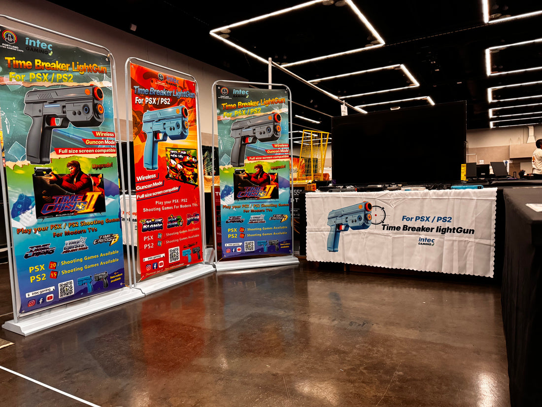Portland Retro Gaming Expo 2025: A Complete Record of Intec Game's New Light Gun Debut