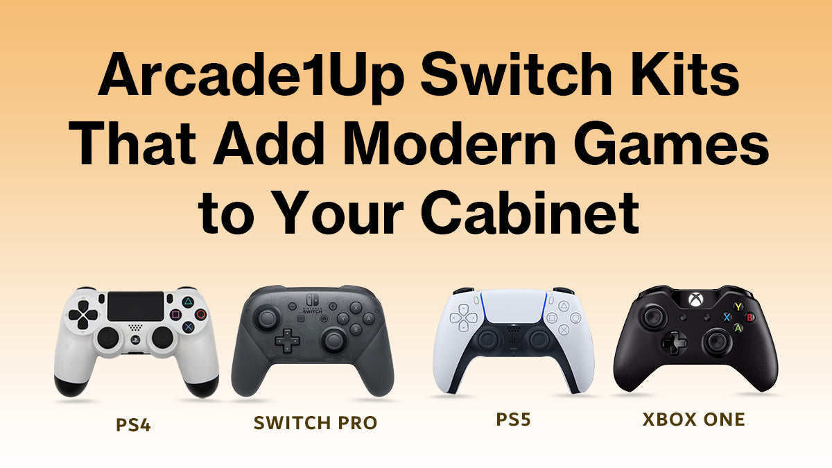 Arcade1Up Switch Kits That Add Modern Games to Your Cabinet