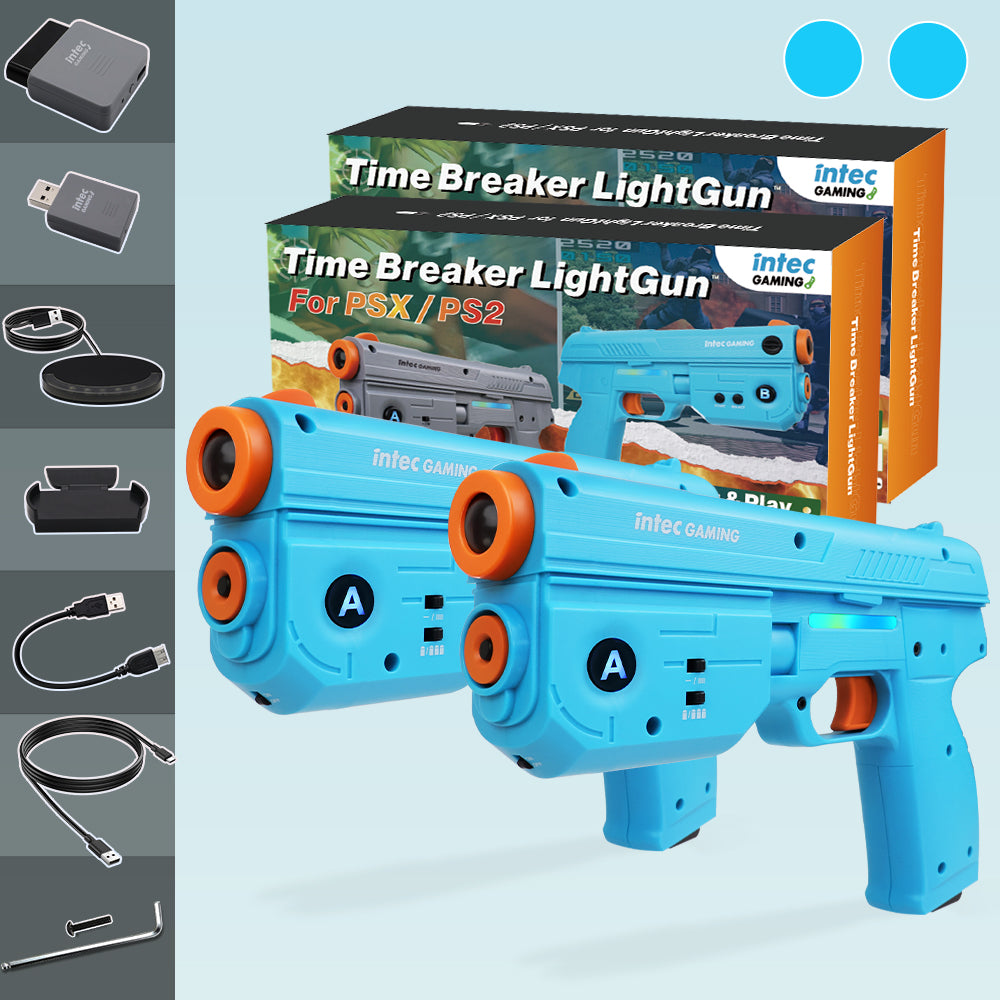 Time Breaker LightGun for PS1 /PS2 – INTECGAMING