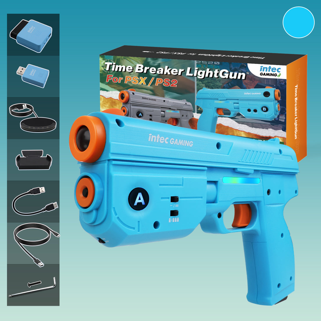 Time Breaker LightGun for PS1 /PS2