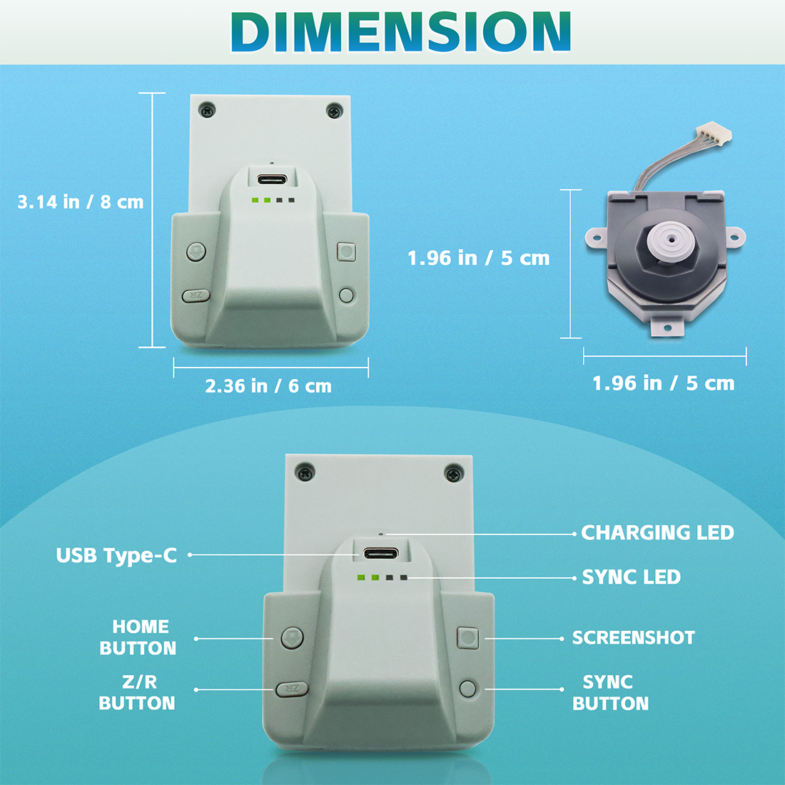 N64 Controller For Switch Kit