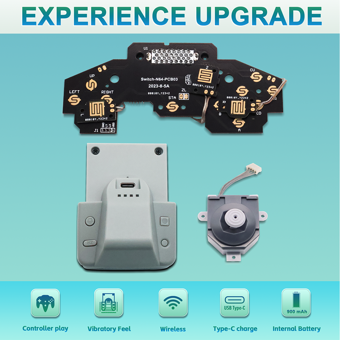 N64 Controller For Switch Kit