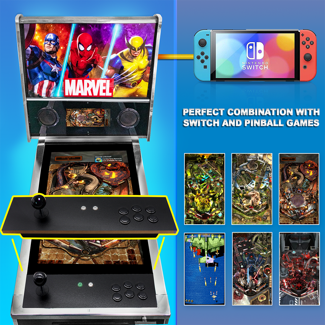 Arcade 1up Pinball for Switch Console