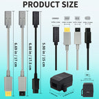 N64/NGC/WII/WII U Type C Power Kit