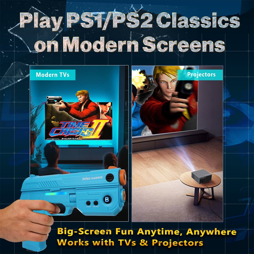 Time Breaker LightGun for PS1 /PS2