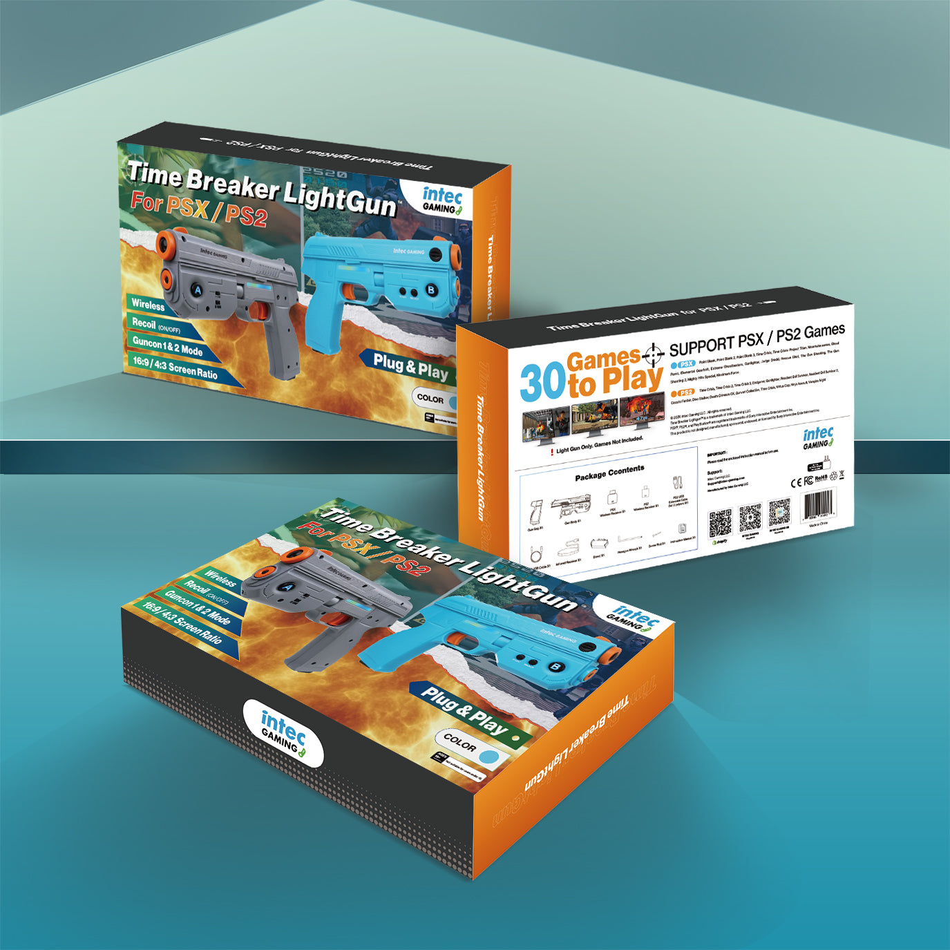 Time Breaker LightGun for PS1 /PS2