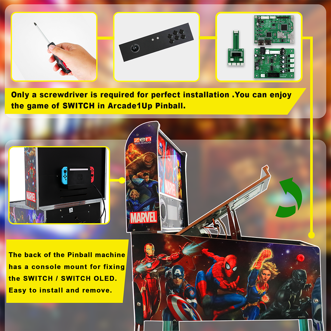 Arcade 1up Pinball for Switch Console